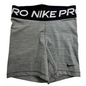Nike Pro Gray  5" Athletic Shorts